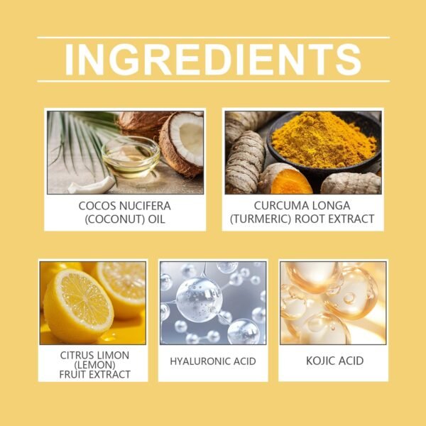 Lemon Turmeric Acid Soap