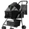 774EE77C49A6D4C7D5BD540630BCEBDE.jpg Folding 2-in-1 Pet Dog Cart