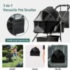 AC870DC0F66C4E5DD87048104A09836C.jpeg Folding 2-in-1 Pet Dog Cart