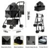BA017AD0F9EE5F6866A11D80F356C40A.jpeg Folding 2-in-1 Pet Dog Cart