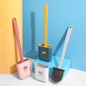 Silicone Wall-Mounted Toilet Brush